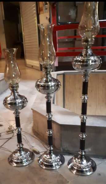 کنار سالنی شمعی کروم کدA_۰۴۰