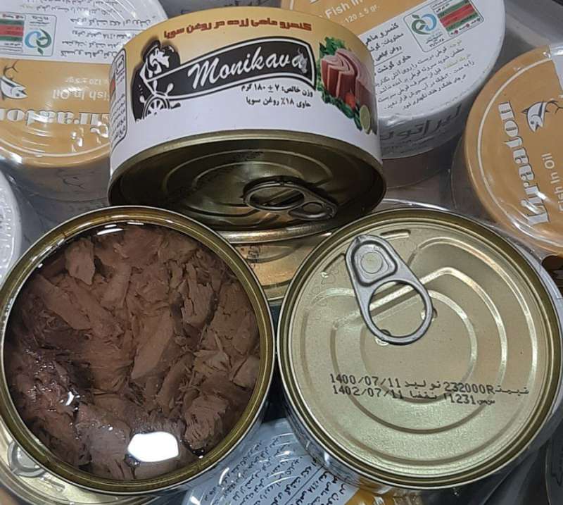 کنسرو تن ماهی زرده ۱۸۰ گرم مونیکاوا
