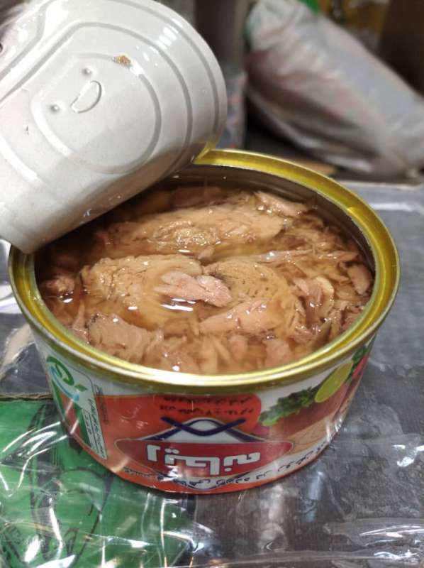 تن ماهی زرده ریحانه ۱۸۰ گرم
