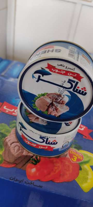 کنسرو تن ماهی ۱۸۰ گرم شناگر (زرده) در روغن گیاهی