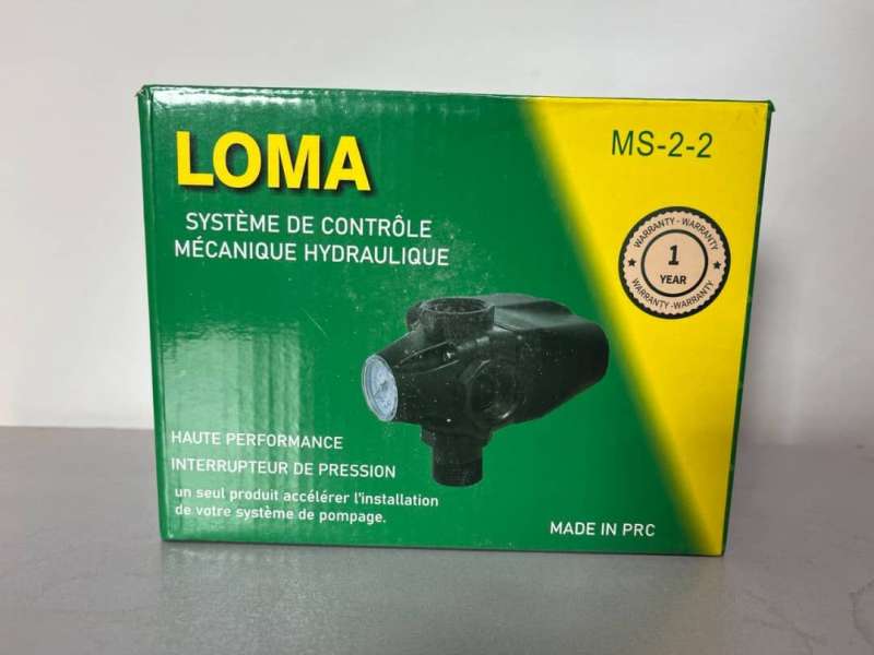 ست کنترل و کلید اتومات ۹۰ درجه لوما مدل: MS-۲-۲